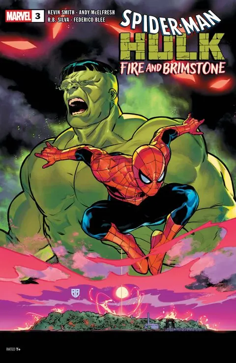 Spider-Man/Hulk: Fire and Brimstone (2026) #3 cover