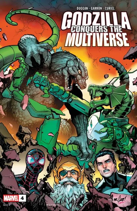 Godzilla Conquers the Multiverse (2026) #4 cover