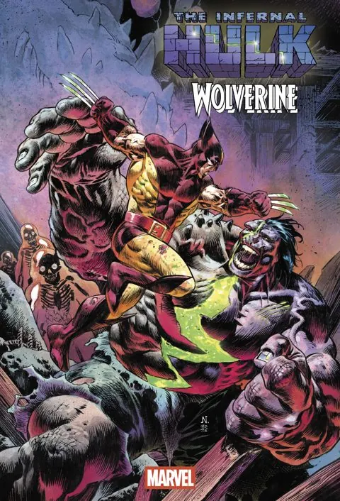 Infernal Hulk vs. Wolverine (2026) #1 cover