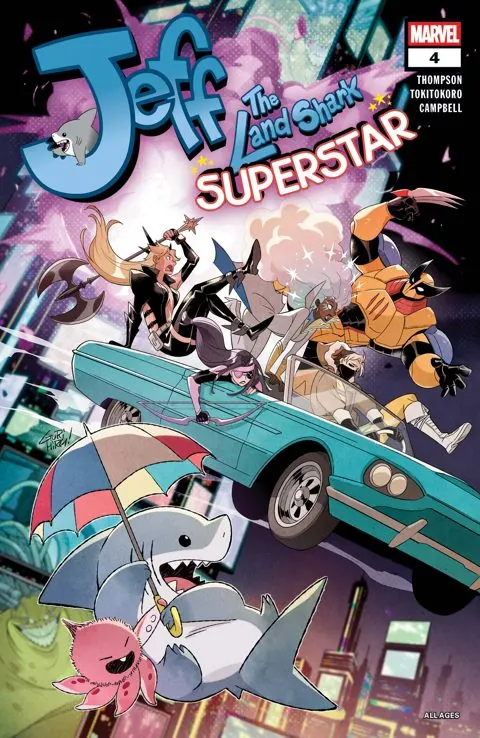 Jeff The Land Shark: Superstar (2026) #4 cover