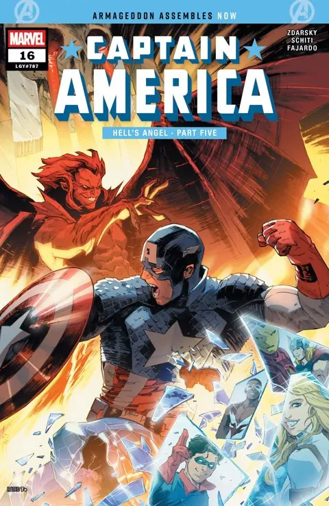 Captain America (2025) #16 cover