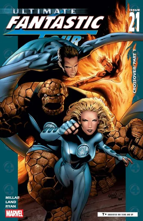 Ultimate Fantastic Four Facsimile Edition (2026) #21 cover